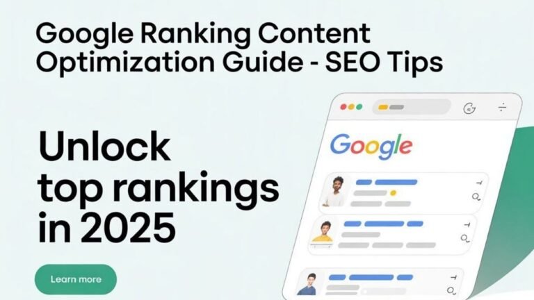 google-ranking-content-optimization