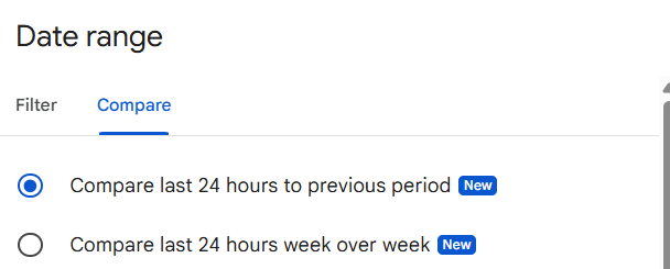 24 hours new feature in google search console